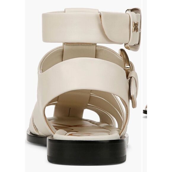 Sam Edelman Womens Dawn Leather Buckle Casual Ankle Strap Sandal Size 10